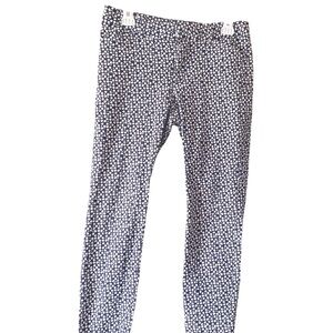Gap Floral Print Slim Crop Pants with Pockets -Comfortable Everyday‎ Style - S 6